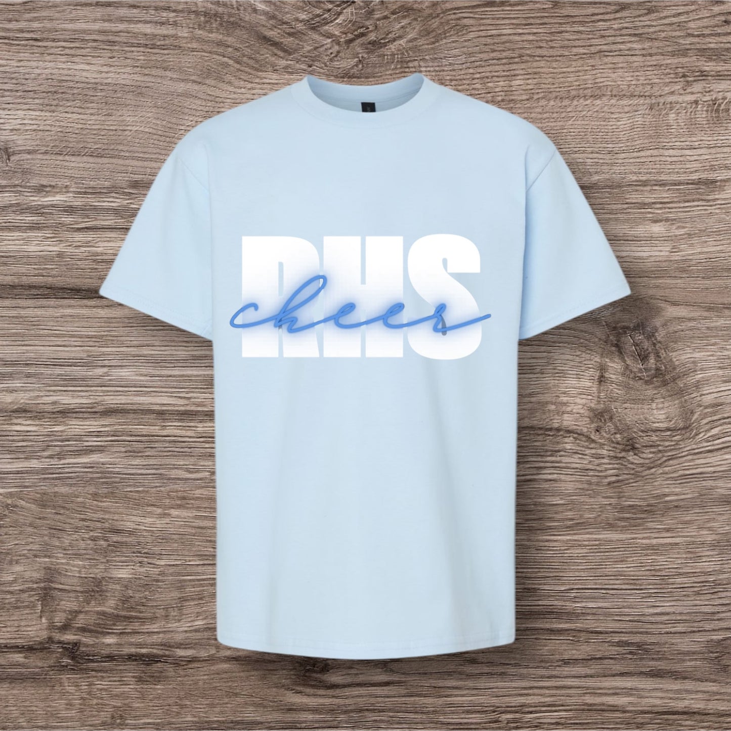 Light Blue RHS Neon Cheer T