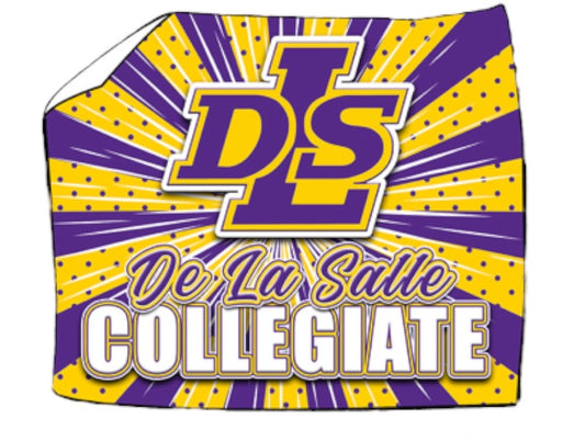 Fundraiser- De La Salle Collegiate Stadium Plush Blanket