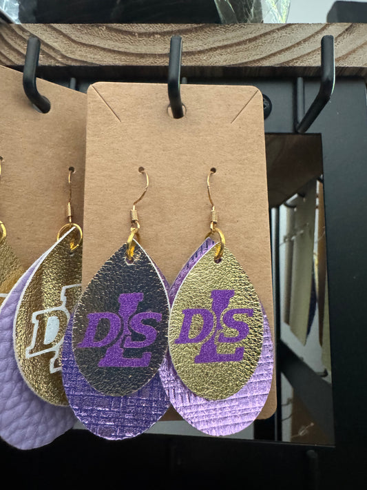 De La Salle Game Day Earrings